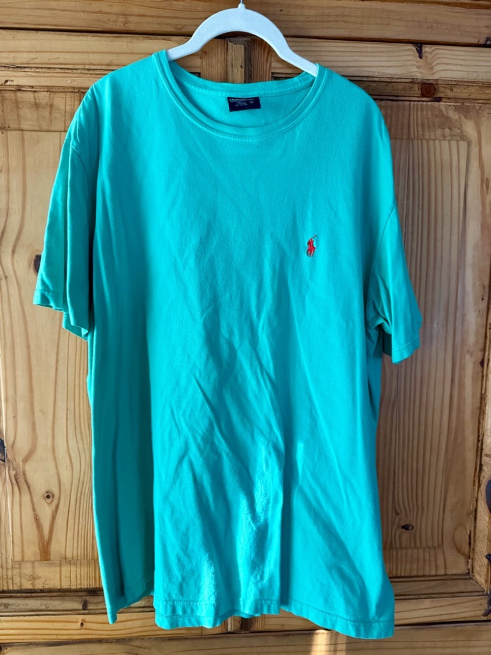 Polo by Ralph Lauren Women’s Mint Green Classic Crew Neck Tee